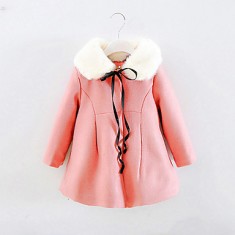 FanXingBeiYiGirl's Going out Solid Down & Cotton Padded,Cotton Winter Pink / Red  