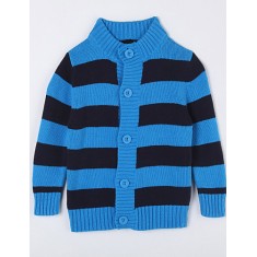 Casual/Daily Striped Sweater & Cardigan,Cotton Fall  