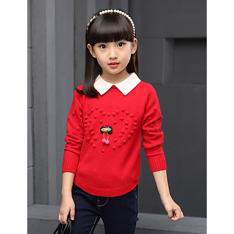 Girl Casual/Daily / Sports / Holiday Print Sweater...